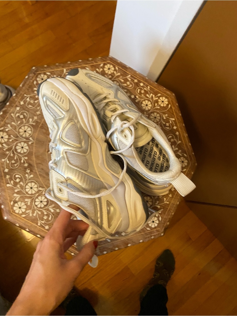 Axel Arigato Marathon Chunky Sneakers in Off-White/Cream - Size EU 41
